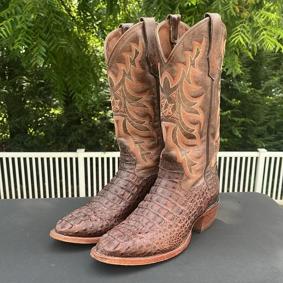Tony Lama head cut caiman, 8.5D